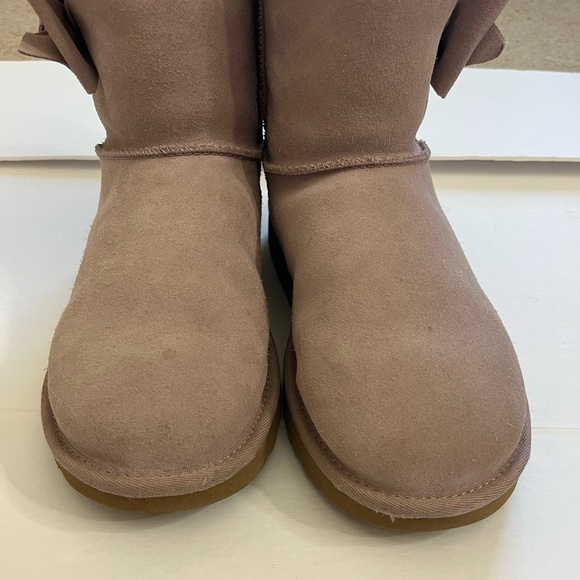 Ugg Daelynn Boot Grayish Purple Size 7 Lateral Bows - Picture 4 of 10